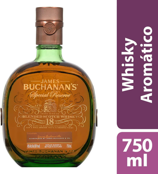 Whisky Buchanans 18 Años 750 ml - Diageo
