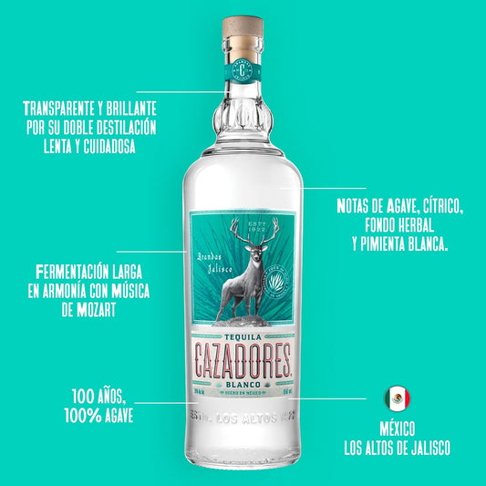 Tequila Cazadores Blanco 950 ml