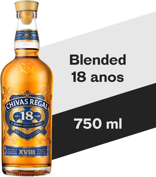 Whisky Chivas Regal 18 Años 750 ml