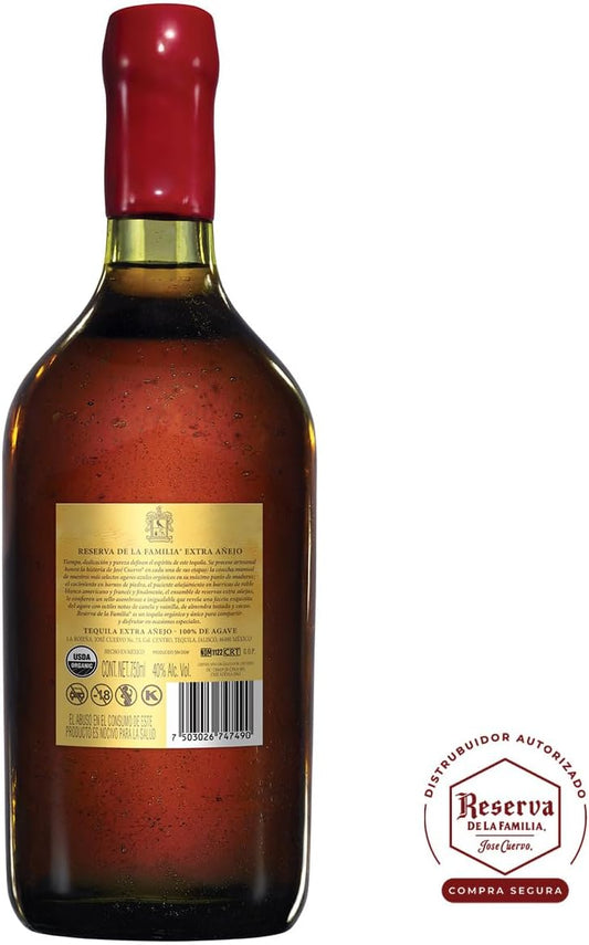 Tequila Cuervo Reserva De La Familia Extra Añejo 750 ml