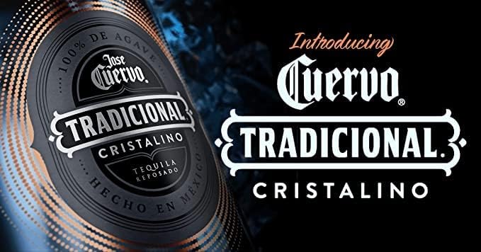 Tequila Cuervo Tradicional Reposado Cristalino 750 ml
