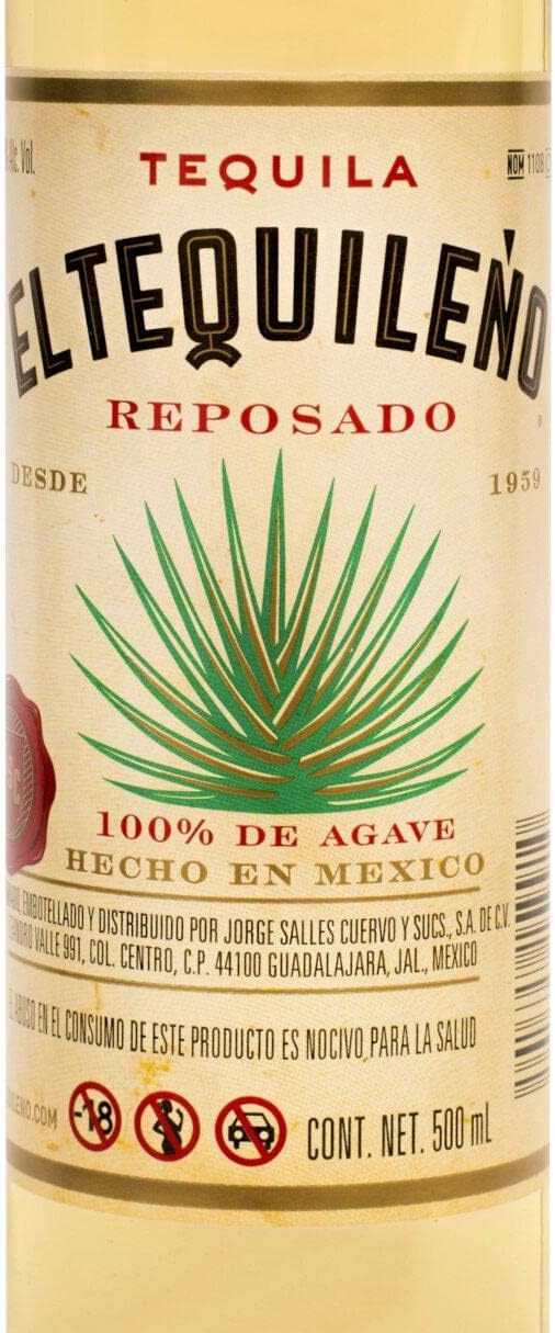 Tequila El Tequileño Reposado 500 ml