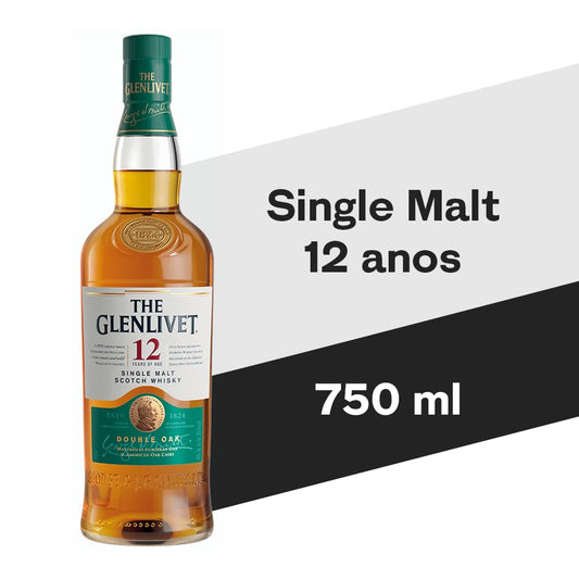 Whisky Glenlivet 12 Años 750 ml