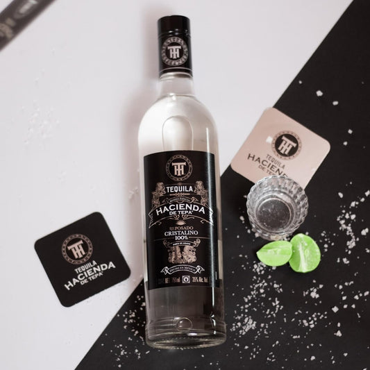 Tequila Hacienda De Tepa Cristalino 750 ml