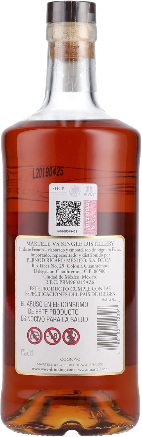 Coñac Martell Vs 750 ml