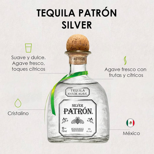 Tequila Patron Silver 750 ml