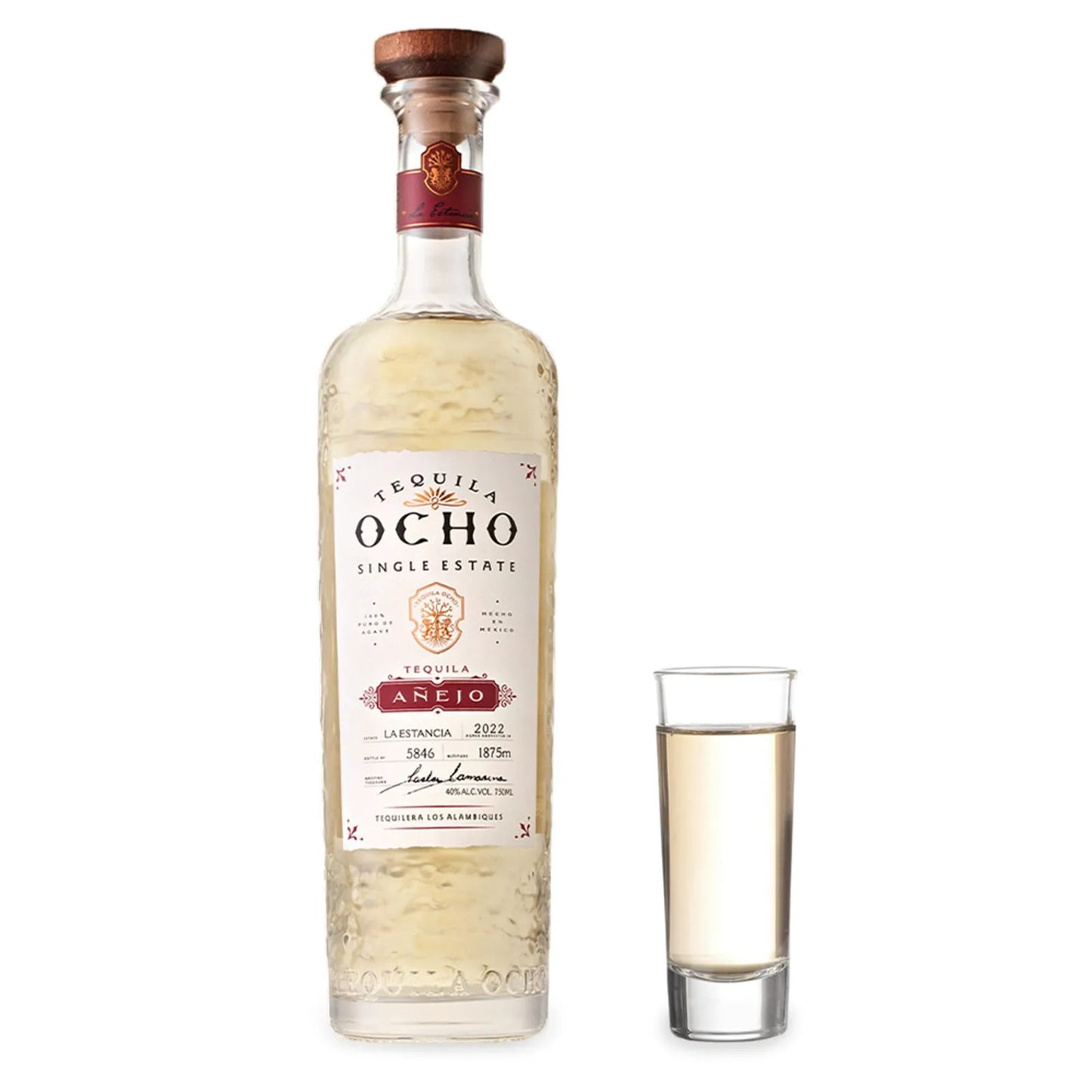 Tequila Ocho Añejo 750 ml