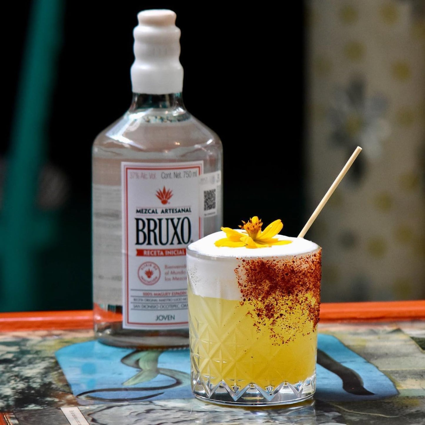 Mezcal Bruxo Joven 100% Receta Inicial 750 ml