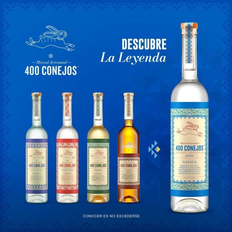 Mezcal 400 Conejos Joven 750 ml