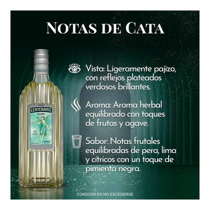 Tequila Cuervo Gran Centenario Plata 950 ml