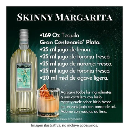 Tequila Cuervo Gran Centenario Plata 950 ml