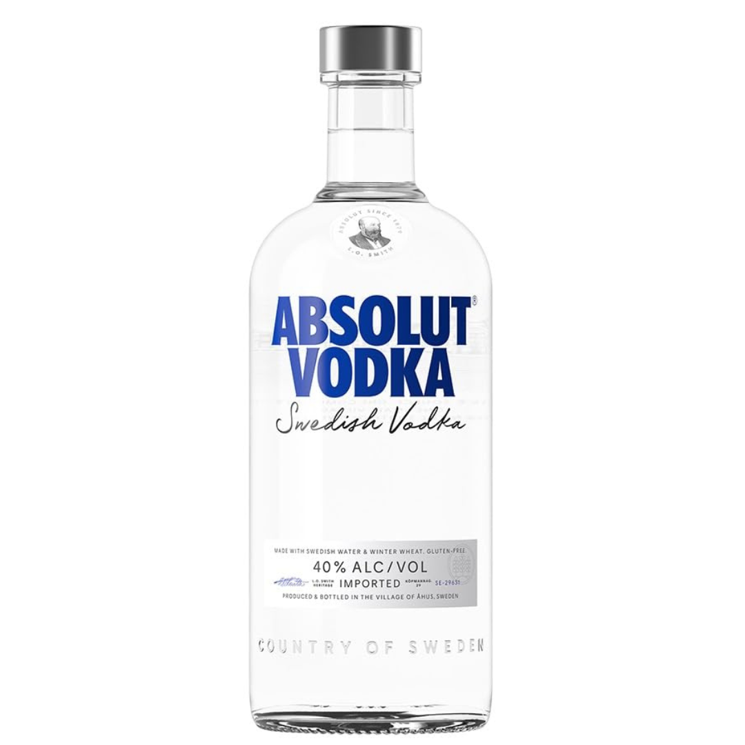 Vodka Absolut Natural/Azul 750 ml