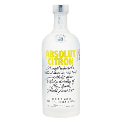 Vodka Absolut Sabor Citron 750 ml