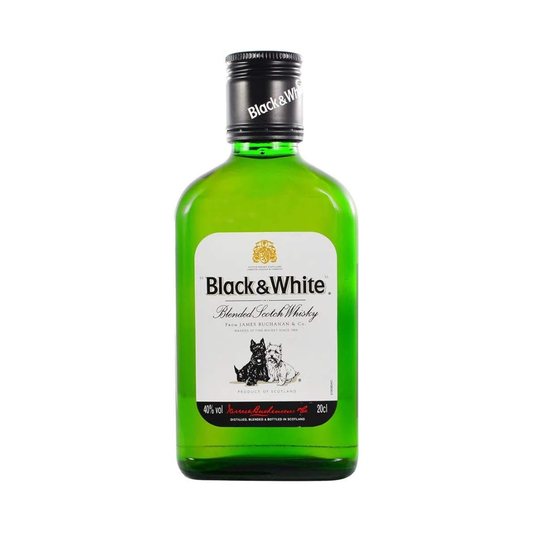 Whisky Black And White 200 ml