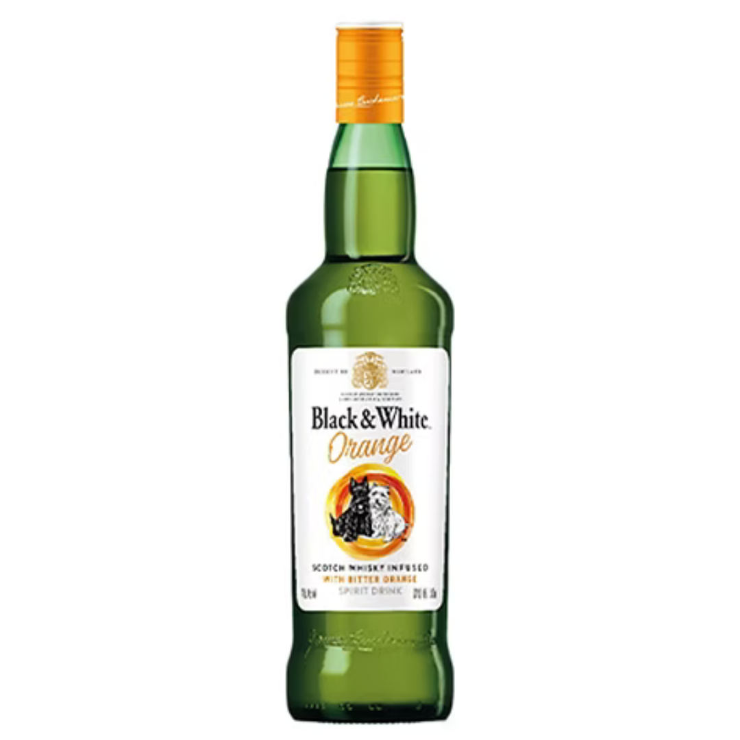 Whisky Black And White Orange 700 ml