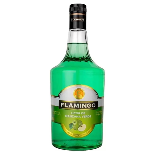 Licor Flamingo Manzana Verde 1000 ml