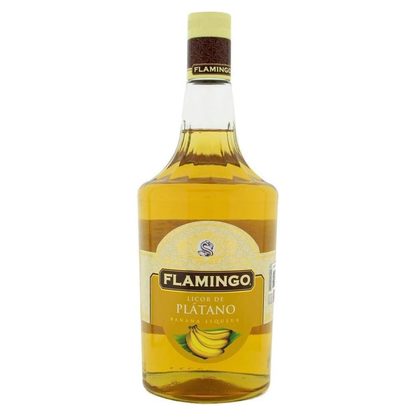 Licor Flamingo Platano 1000 ml