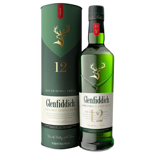 Whisky Glenfidich 12 Años 750 ml