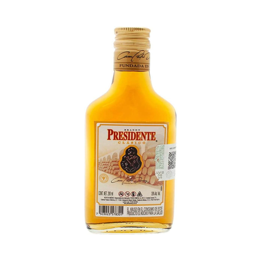 Brandy Presidente Clasico 200 ml