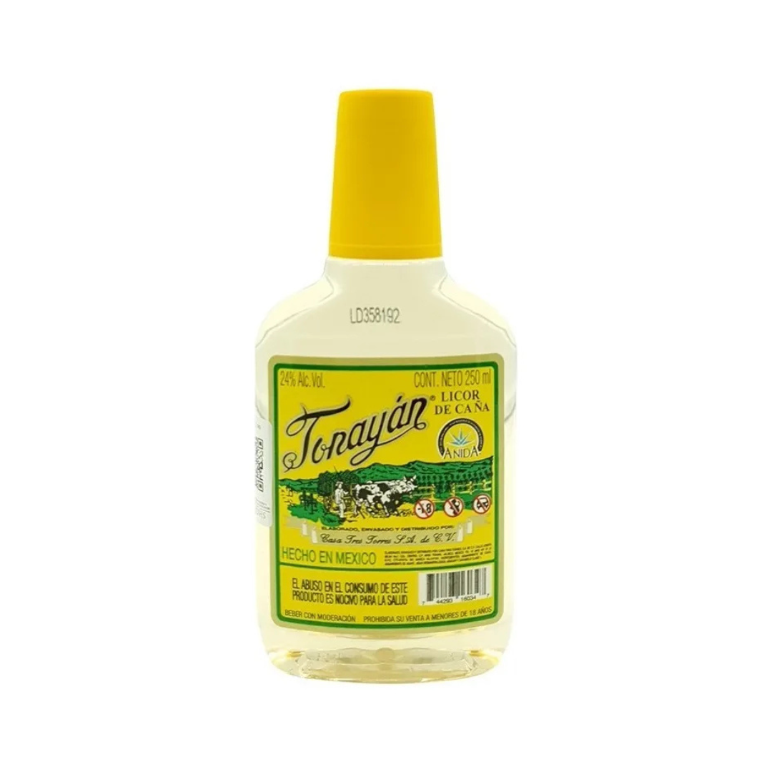 Destilado Tonayan Destilado De Agave Amarillo Pet 250 ml