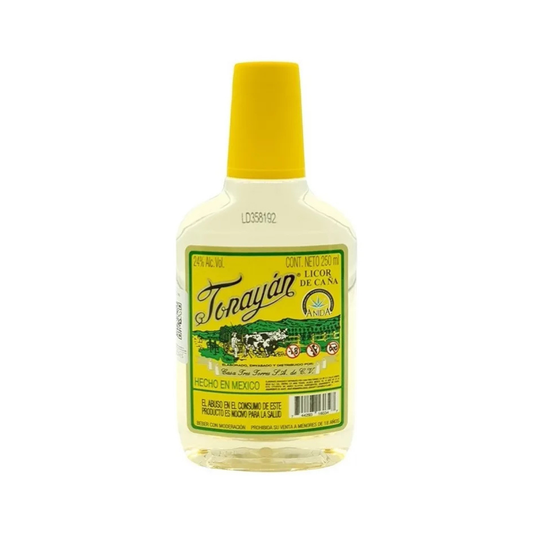 Destilado Tonayan Destilado De Agave Amarillo Pet 250 ml