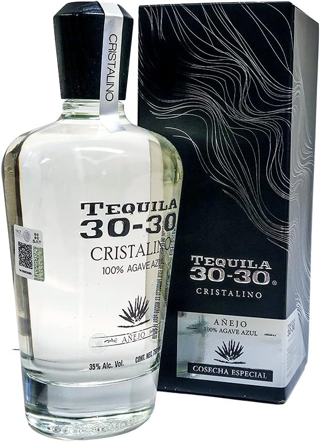 Tequila 30-30 Cristalino 750 ml