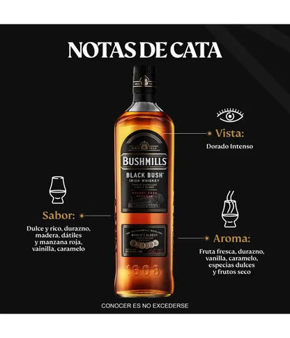 Whisky Black Bushmills 750 ml