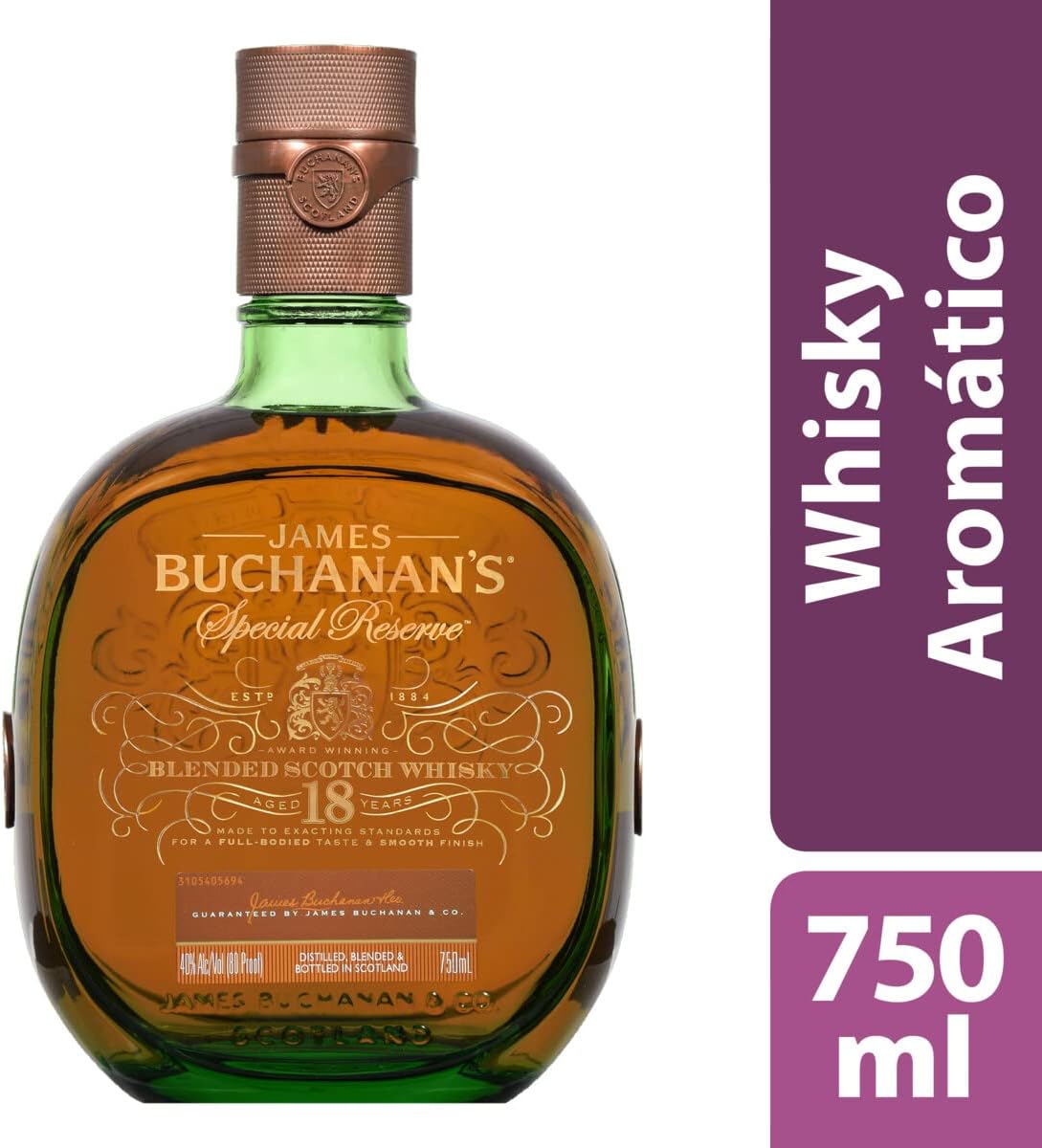 Whisky Buchanans 18 Años 750 ml - Diageo