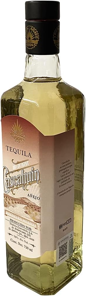 Tequila Cascahuin Añejo 750 ml