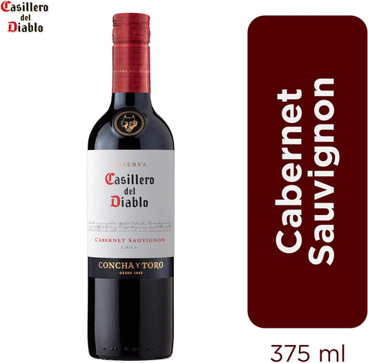 Vino Tinto Casillero Del Diablo 750 ml (Merlot, Cabernet Sauv)