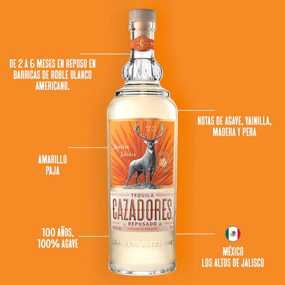 Tequila Cazadores Reposado 700 ml