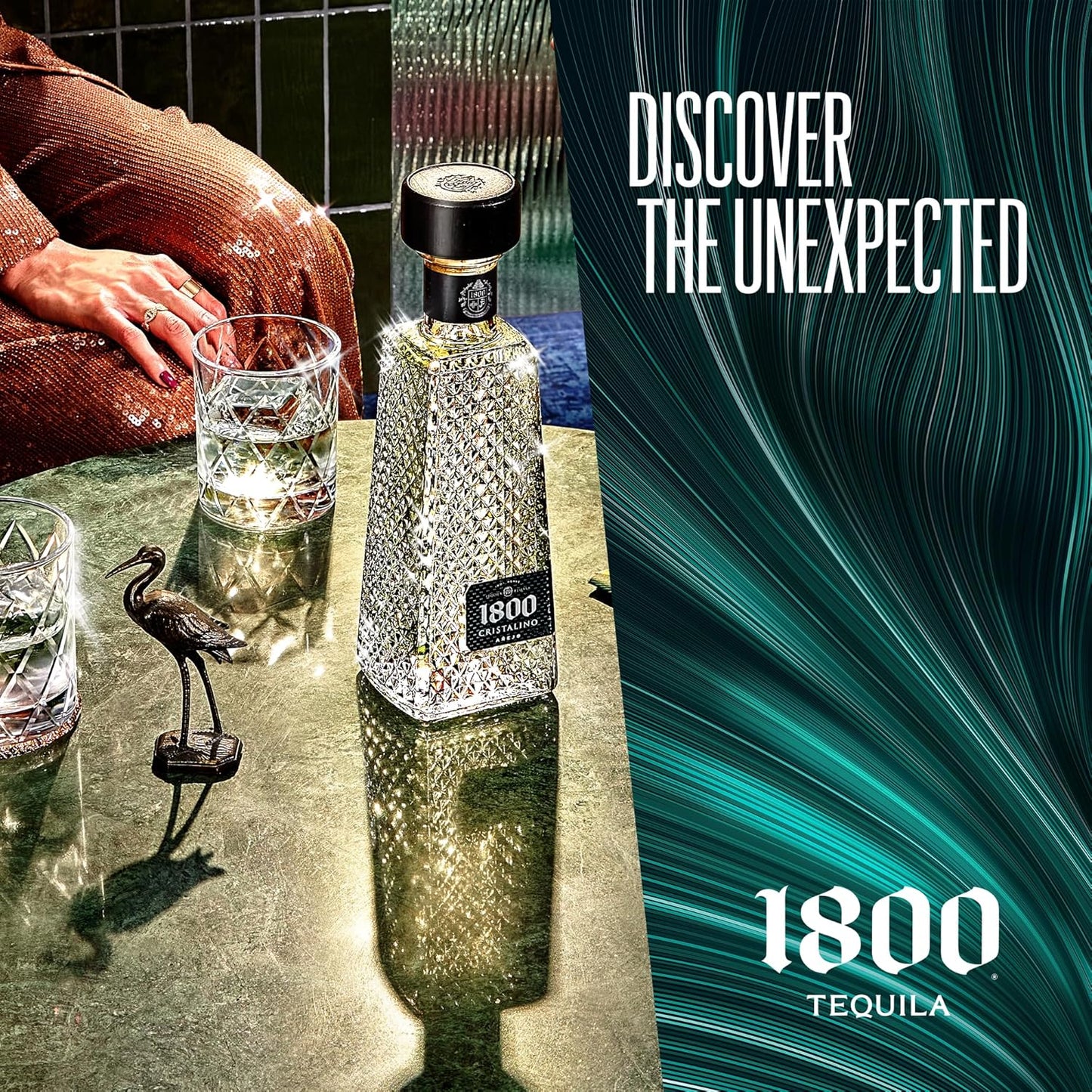 Tequila Cuervo 1800 Cristalino Añejo 700 ml