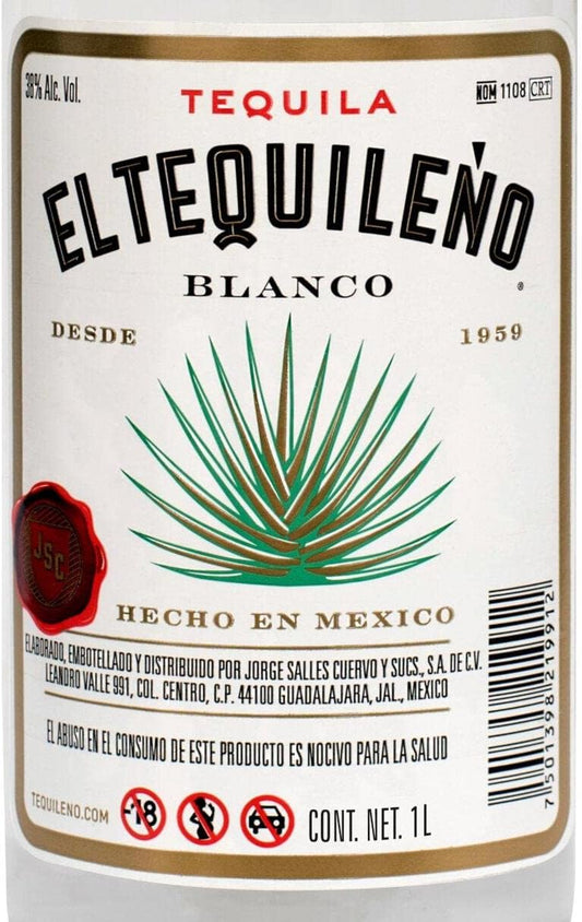 Tequila El Tequileño Blanco 750 ml