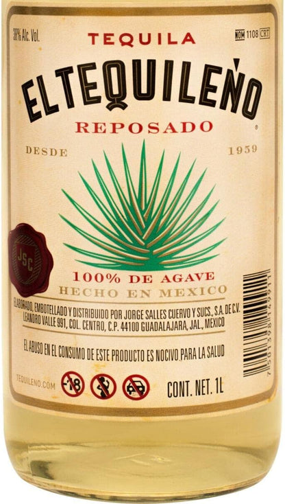 Tequila El Tequileño Reposado 1000 ml