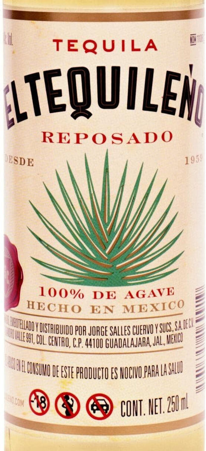 Tequila El Tequileño Reposado 250 ml