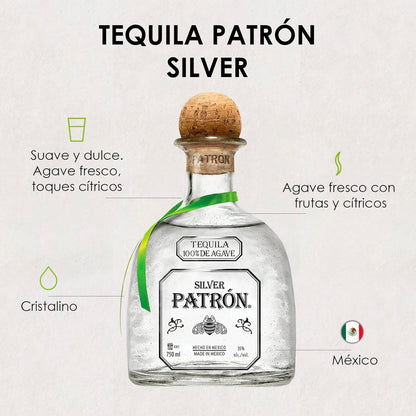 Tequila Patron Silver 750 ml