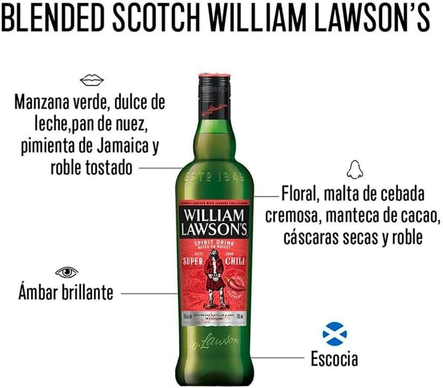 Whisky William Lawsons Super Chili 700 ml