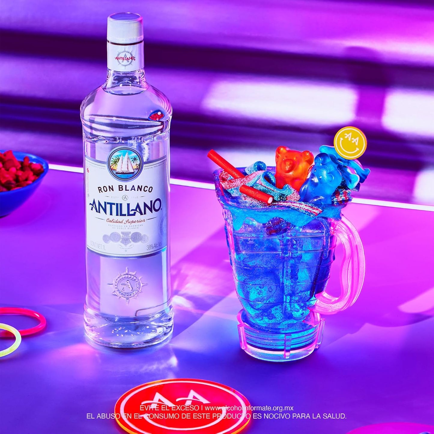 Ron Antillano Blanco 1000 ml