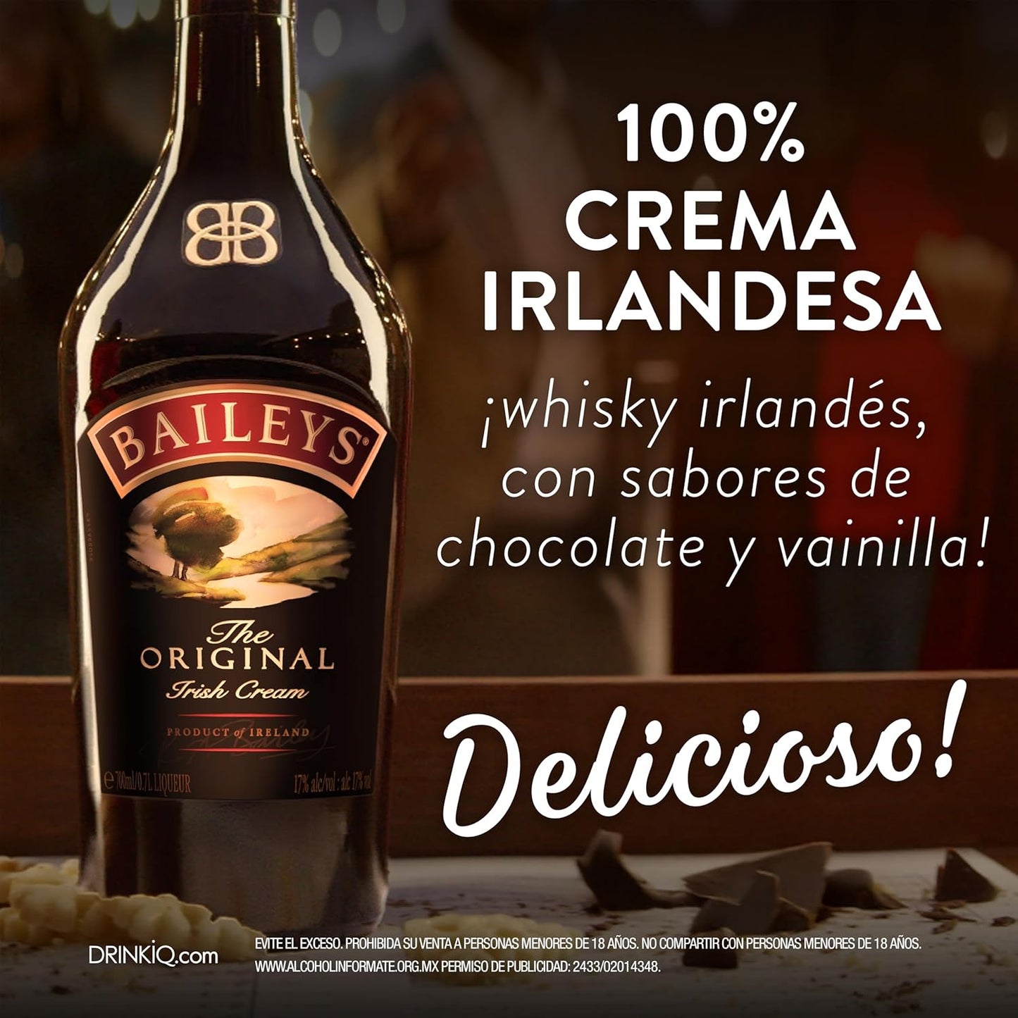 Licor Baileys Irish Original 750 ml