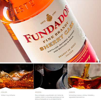Brandy Fundador 750 ml