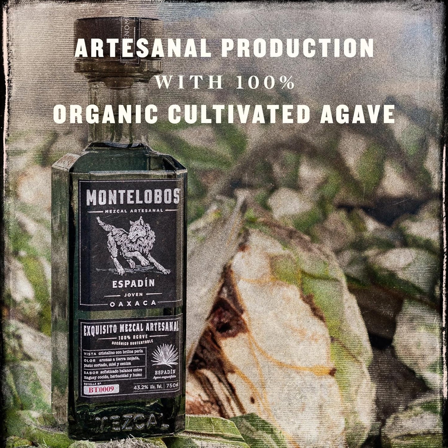 Mezcal Montelobos Espadin Joven 750 ml