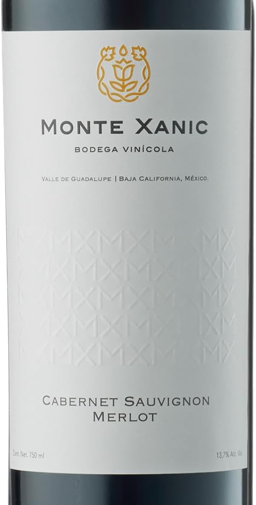 Vino Tinto Monte Xanic 750 ml (Merlot, Cabernet Sauv)