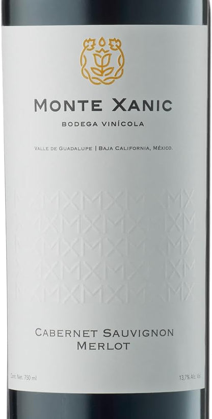 Vino Tinto Monte Xanic 750 ml (Merlot, Cabernet Sauv)
