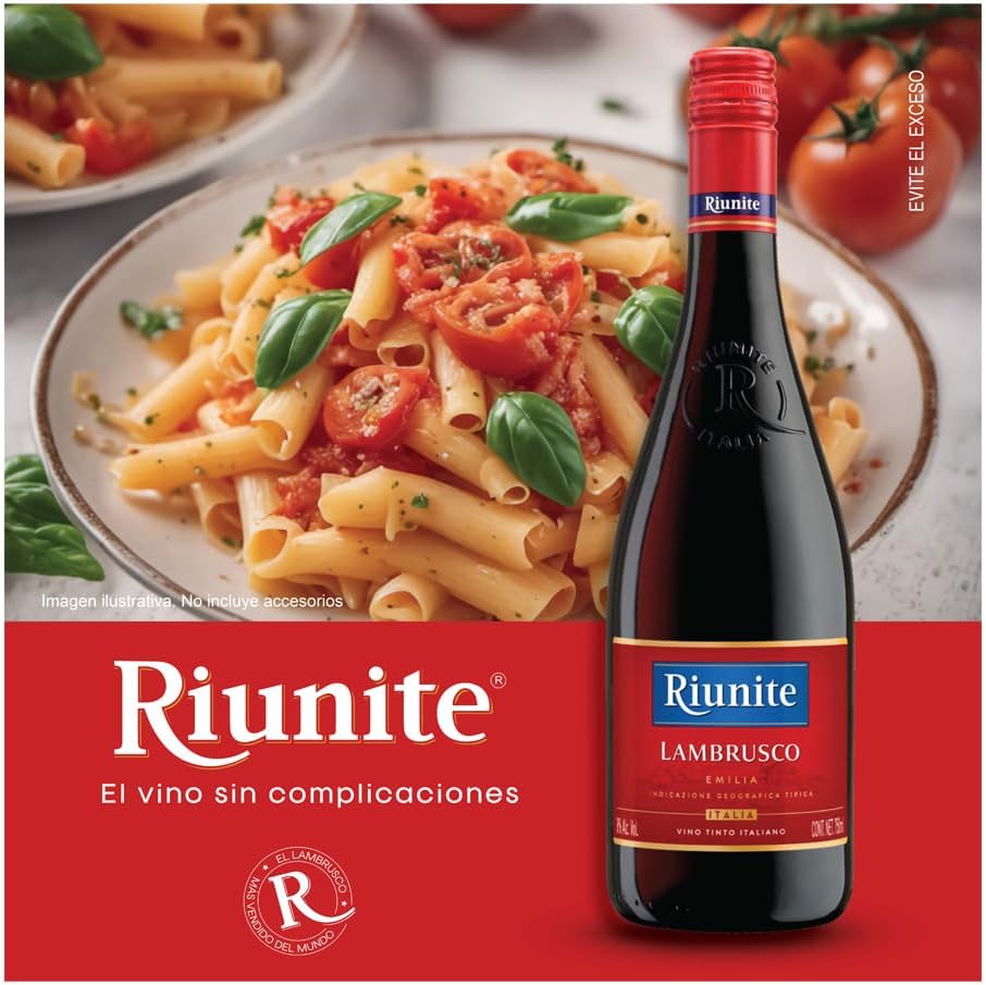 Vino Tinto Riunite Lambrusco 750 ml