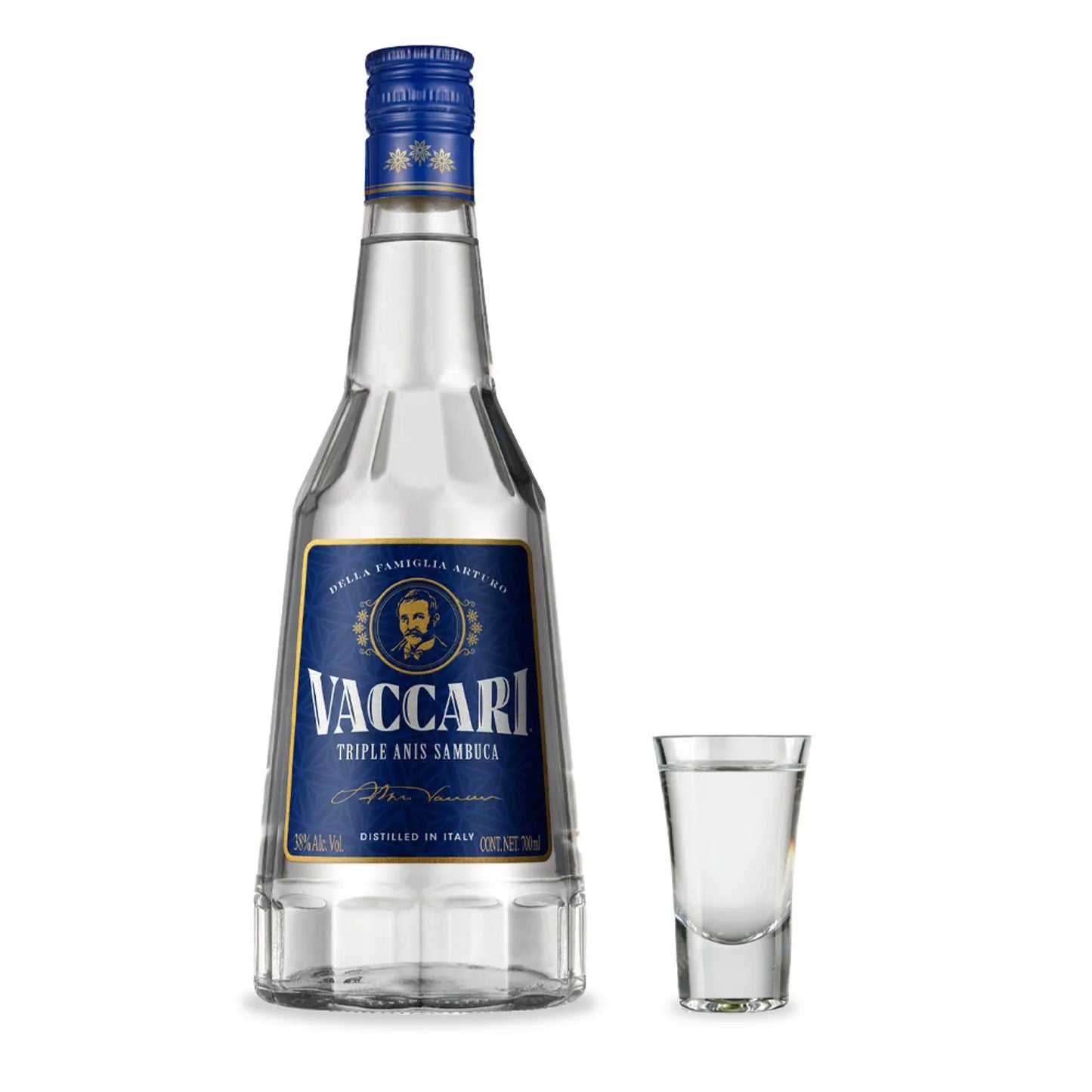 Licor Vaccari Sambuca Blanco 750 ml