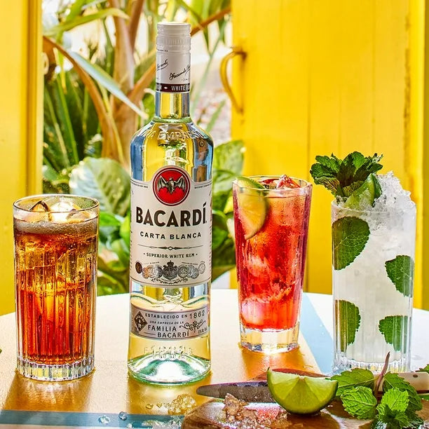 Ron Bacardi Carta Blanca 700 ml