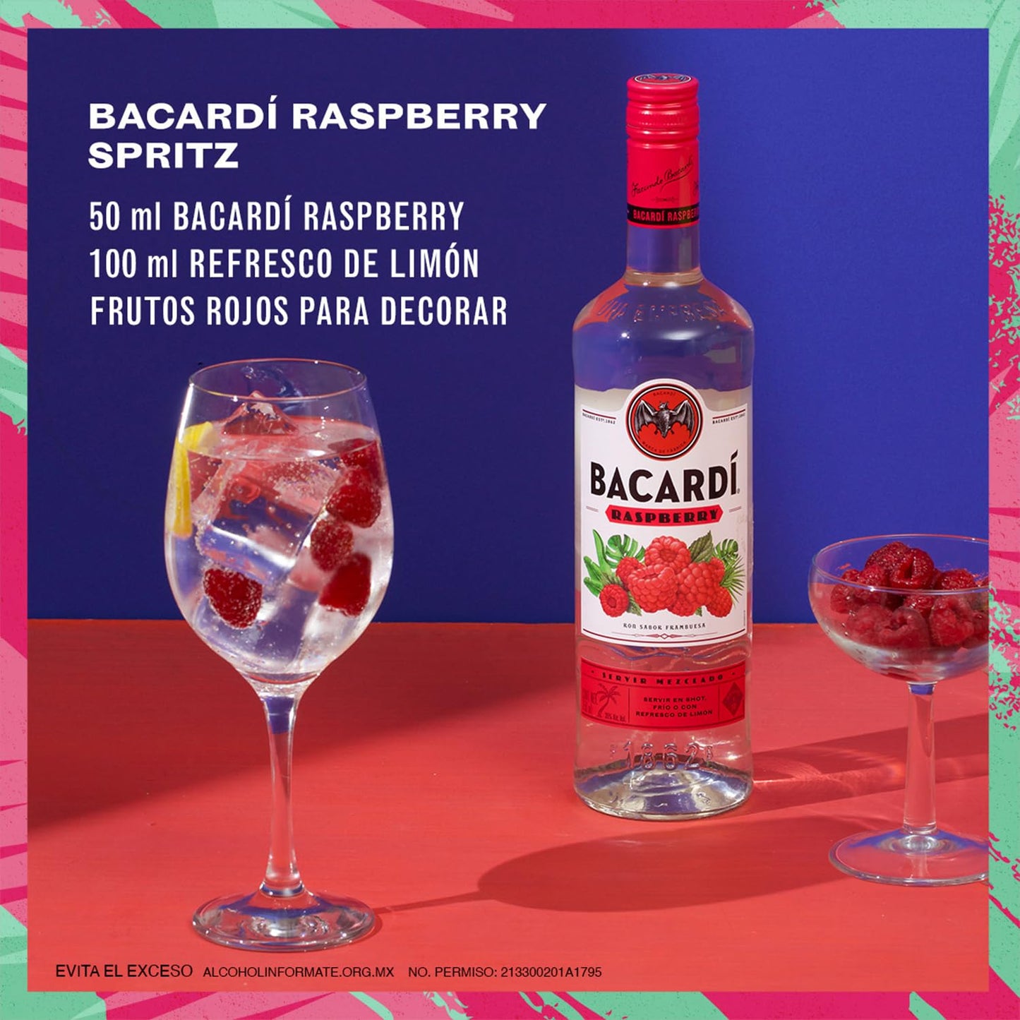 Ron Bacardi Raspberry 750 ml