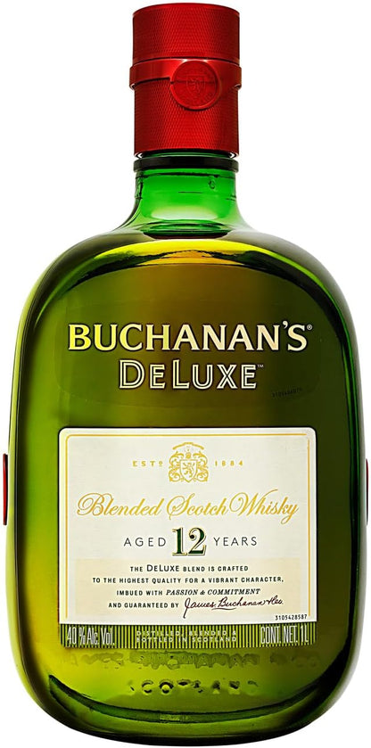 Whisky Buchanans Deluxe 12 Años 1000 ml - Importado
