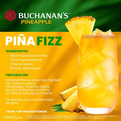 Whisky Buchanans Piña 750 ml - Importado