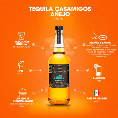 Tequila Casamigos Añejo 750 ml